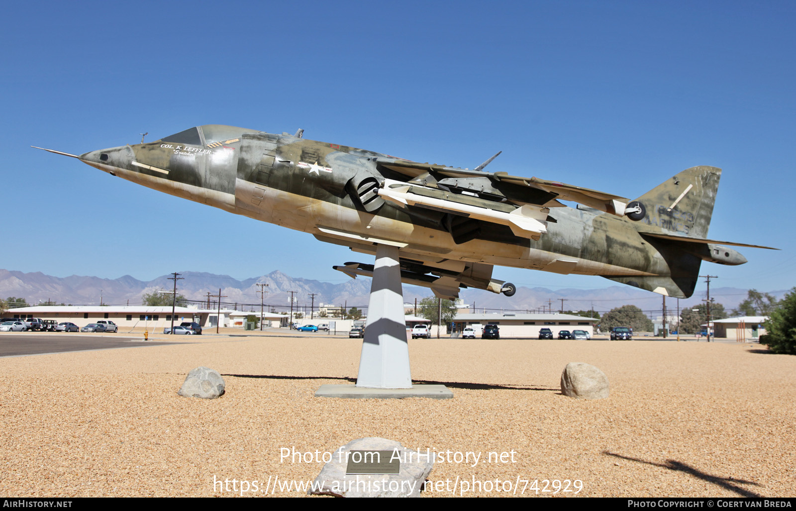 Aircraft Photo of 159249 | Hawker Siddeley AV-8A Harrier | USA - Marines | AirHistory.net #742929