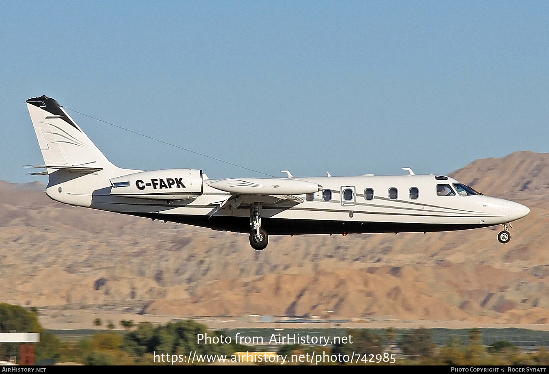 Aircraft Photo of C-FAPK | Israel Aircraft Industries IAI-1124 Westwind 1 | AirHistory.net #742985