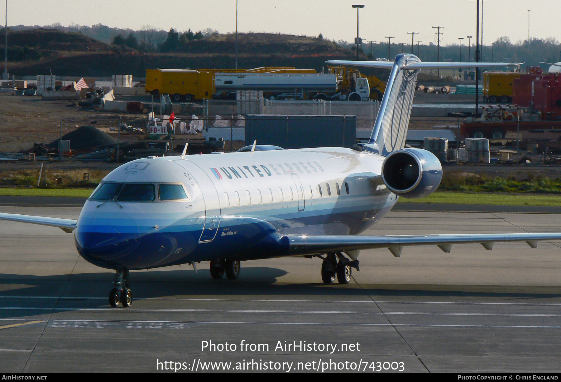 Aircraft Photo of N172GJ | Bombardier CRJ-700 (CL-600-2C10) | United Express | AirHistory.net #743003