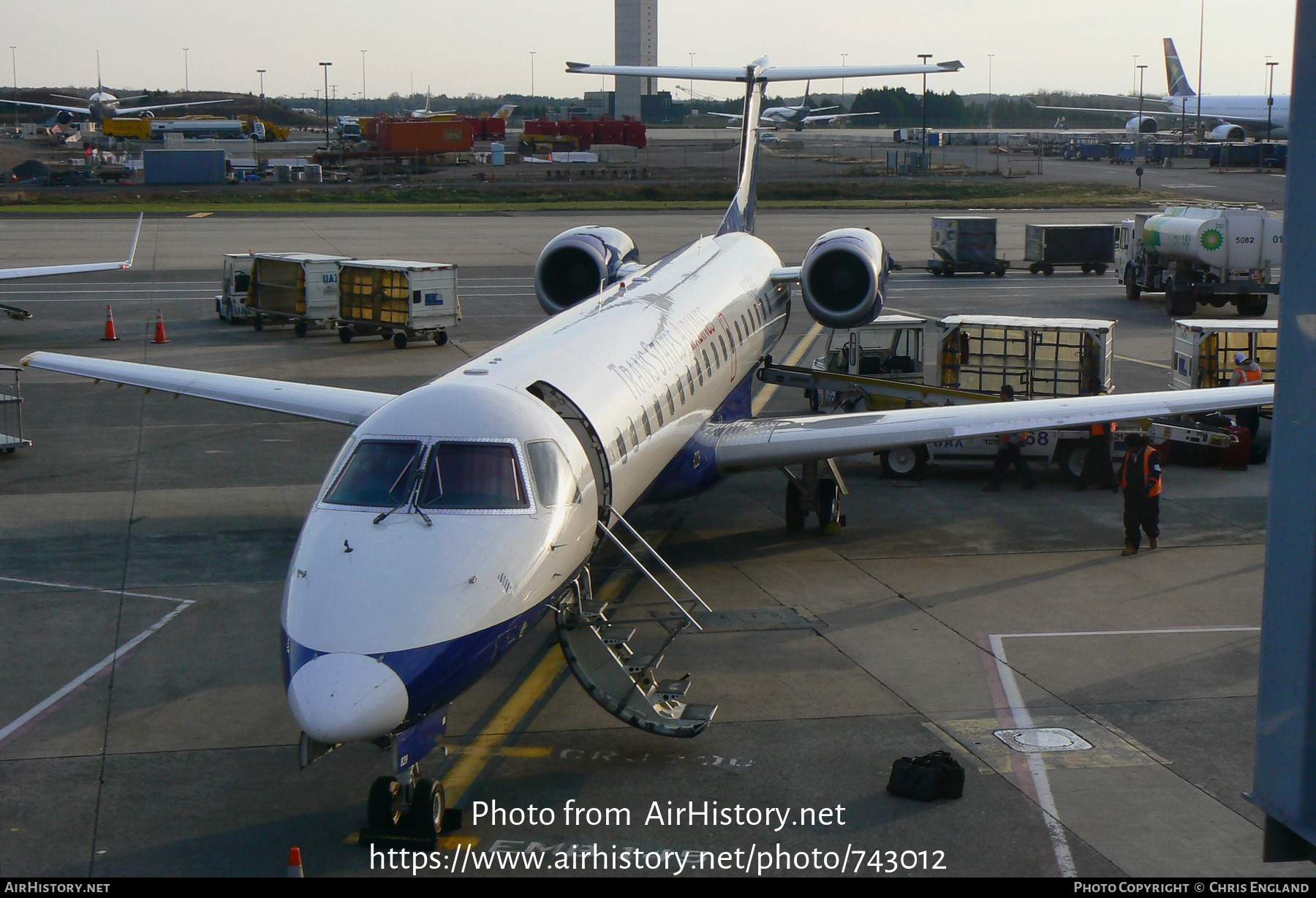 Aircraft Photo of N829HK | Embraer ERJ-145LR (EMB-145LR) | Trans States Airlines | AirHistory.net #743012