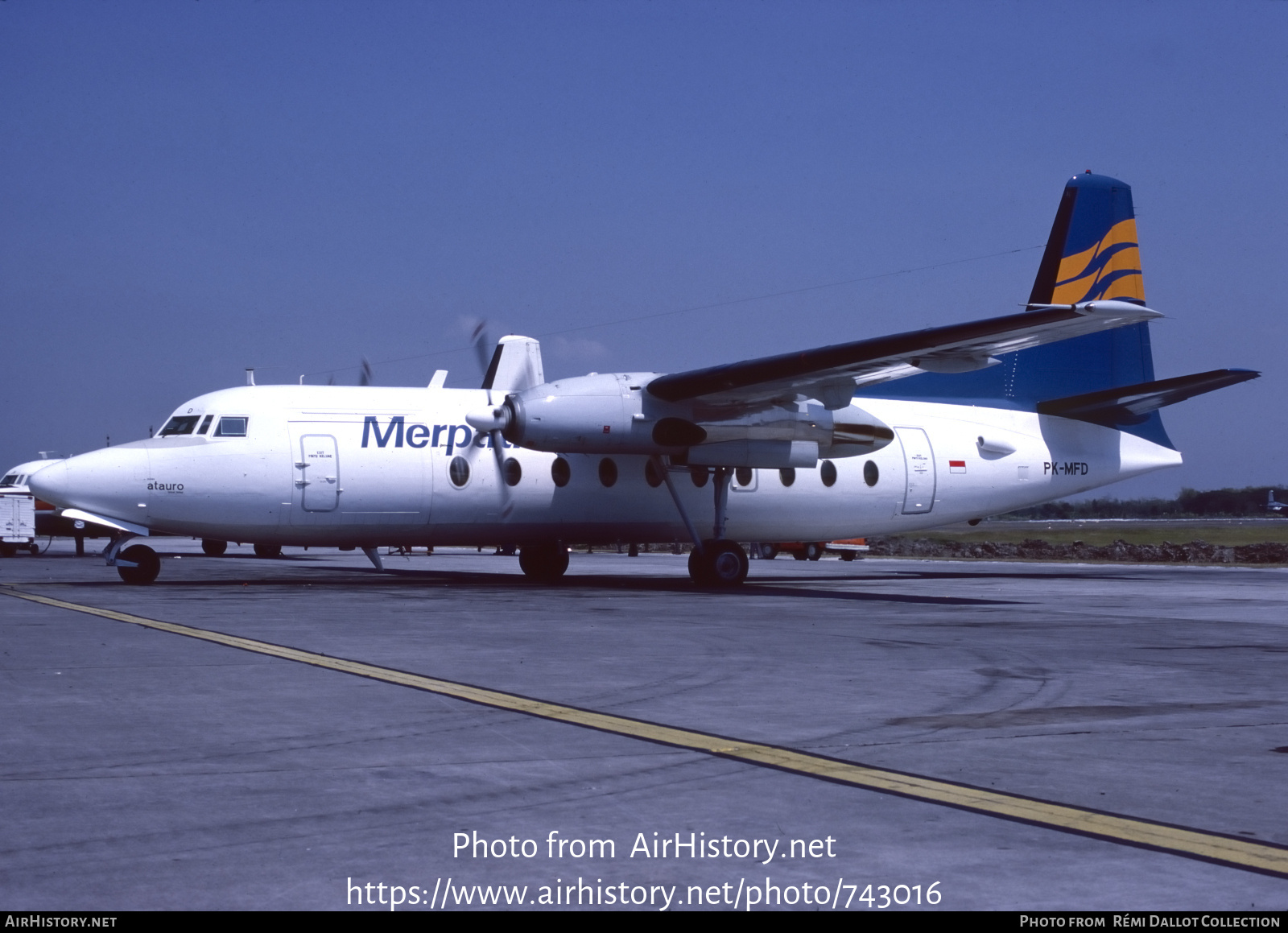 Aircraft Photo of PK-MFD | Fokker F27-600 Friendship | Merpati Nusantara Airlines | AirHistory.net #743016