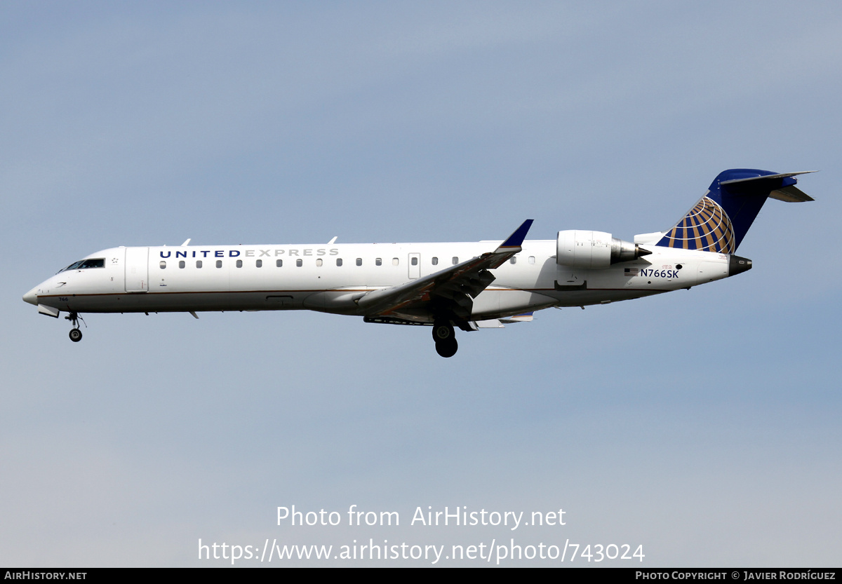 Aircraft Photo of N766SK | Bombardier CRJ-702 (CL-600-2C10) | United Express | AirHistory.net #743024