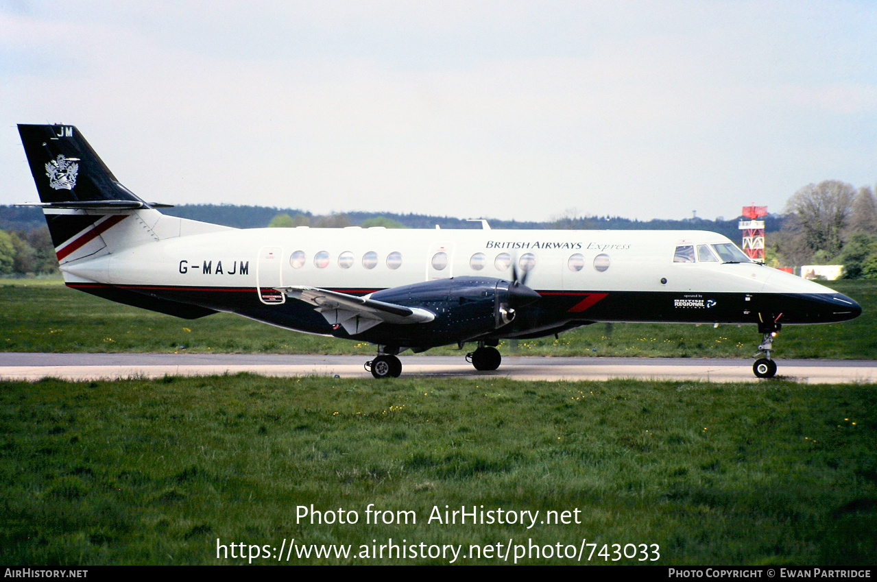 Aircraft Photo of G-MAJM | British Aerospace Jetstream 41 | British Airways Express | AirHistory.net #743033