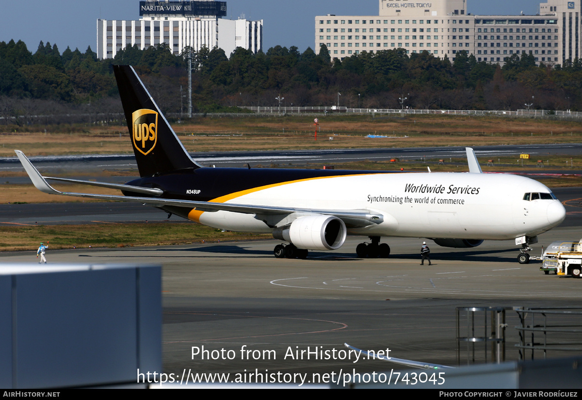 Aircraft Photo of N348UP | Boeing 767-34AF/ER | United Parcel Service - UPS | AirHistory.net #743045