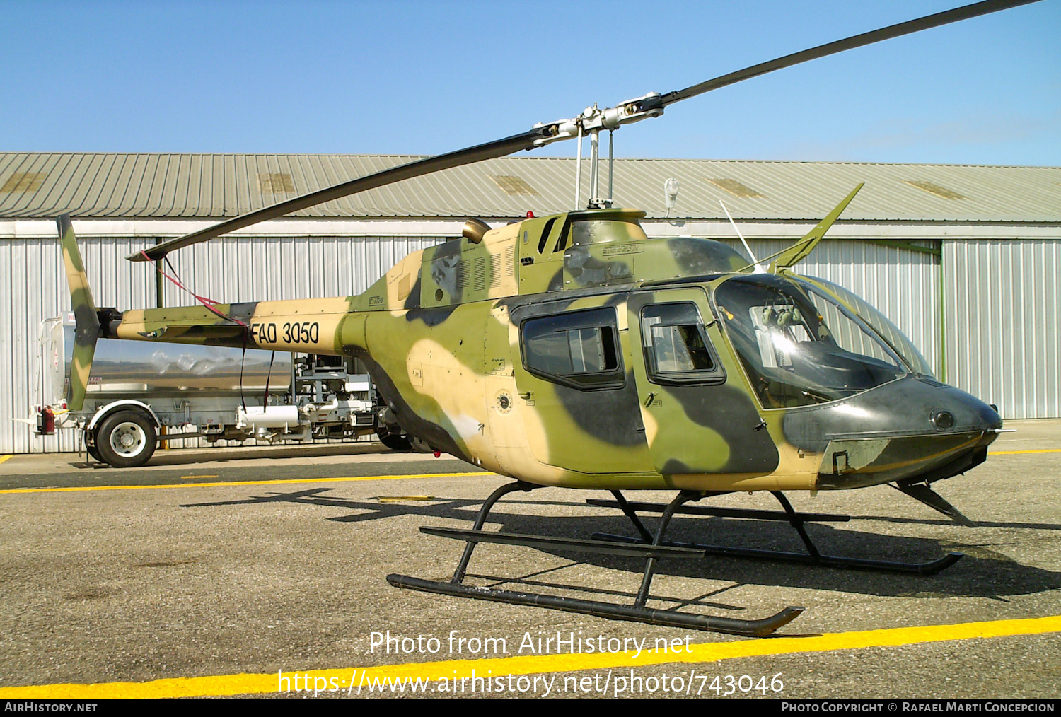 Aircraft Photo of FAD 3050 | Bell CH-136 Kiowa (206A-1/COH-58A) | Dominican Republic - Air Force | AirHistory.net #743046