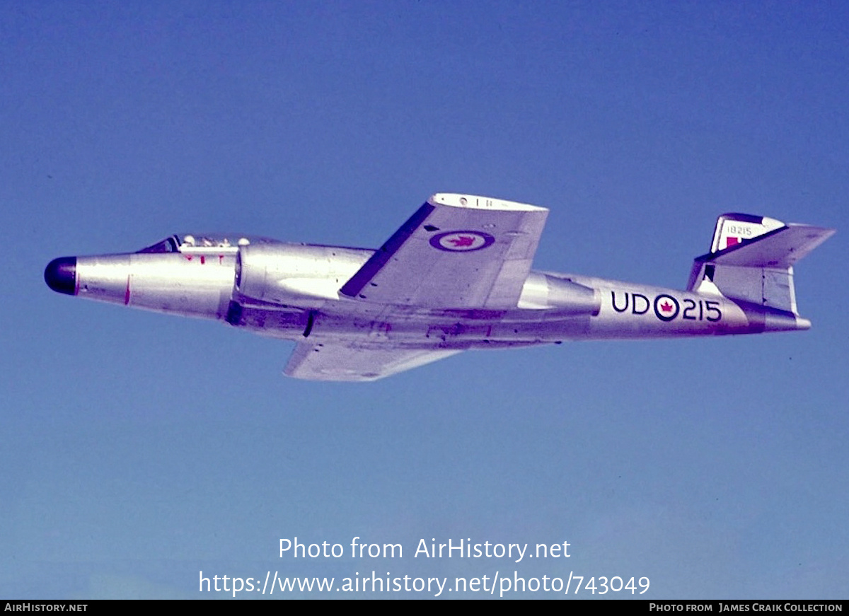 Aircraft Photo of 18215 | Avro Canada CF-100 Canuck Mk.4A | Canada - Air Force | AirHistory.net #743049