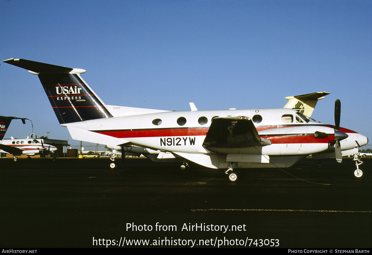 Aircraft Photo of N912YW | Beech 1300 Commuter (B200) | USAir Express | AirHistory.net #743053