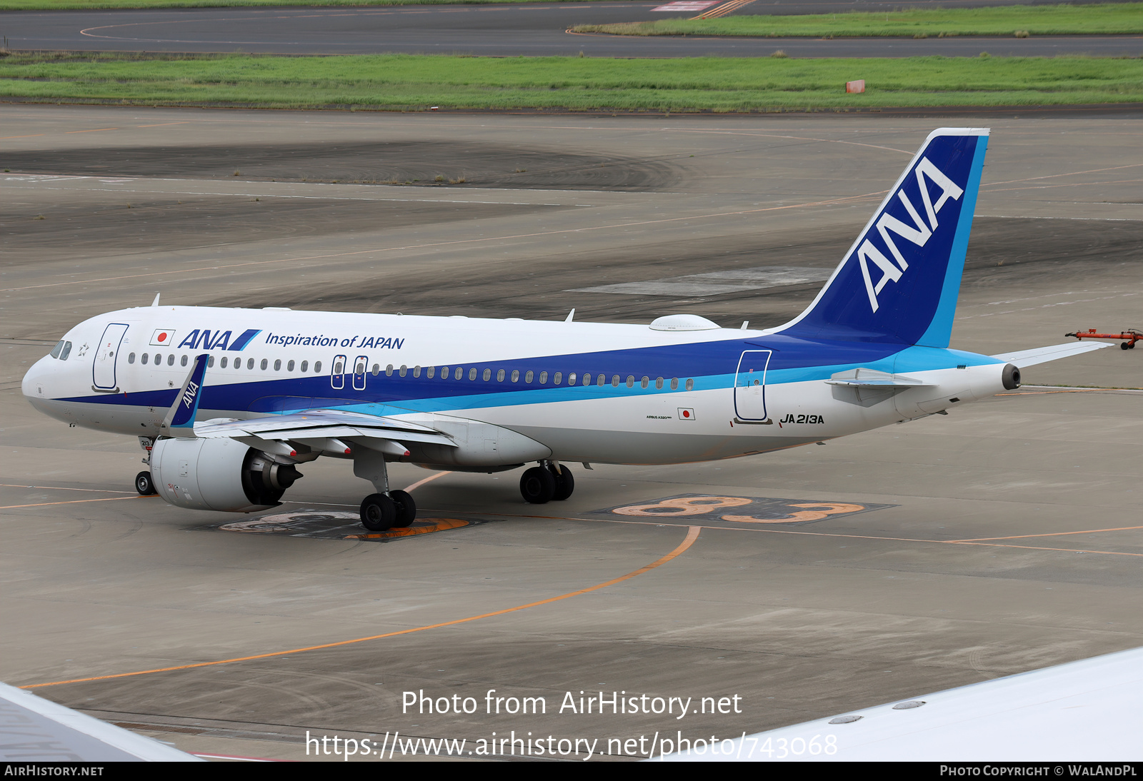 Aircraft Photo of JA213A | Airbus A320-271N | All Nippon Airways - ANA | AirHistory.net #743068