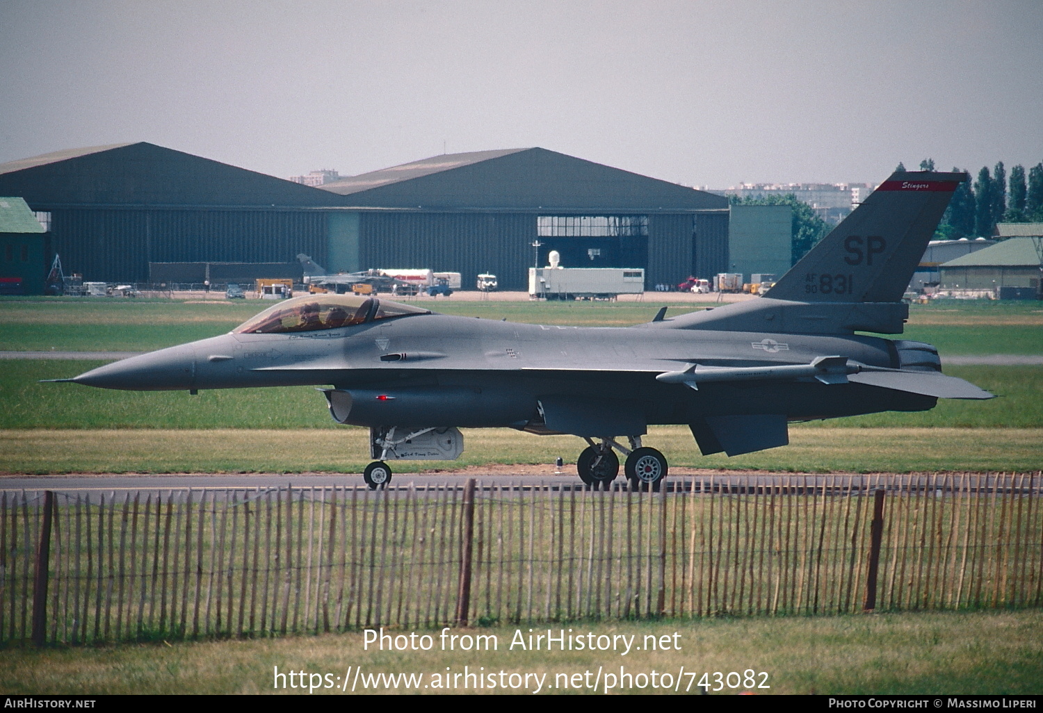 Aircraft Photo of 90-0831 / AF90-831 | General Dynamics F-16CM Fighting Falcon | USA - Air Force | AirHistory.net #743082