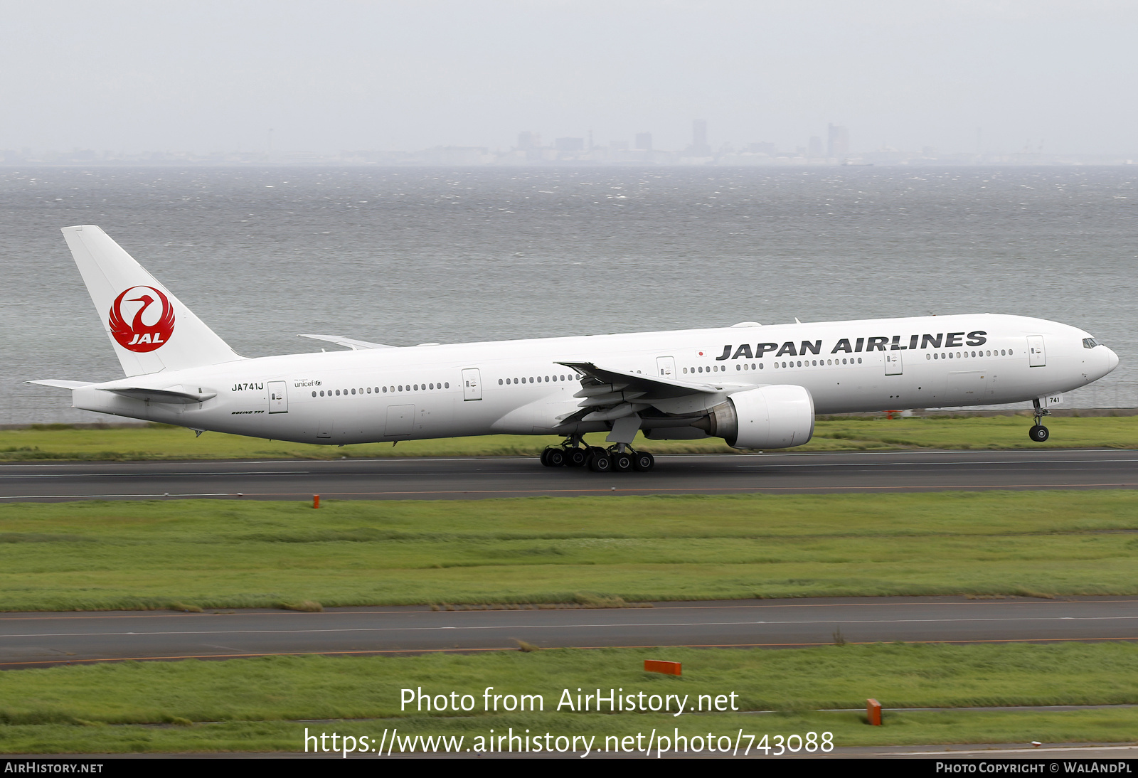 Aircraft Photo of JA741J | Boeing 777-346/ER | Japan Airlines - JAL | AirHistory.net #743088