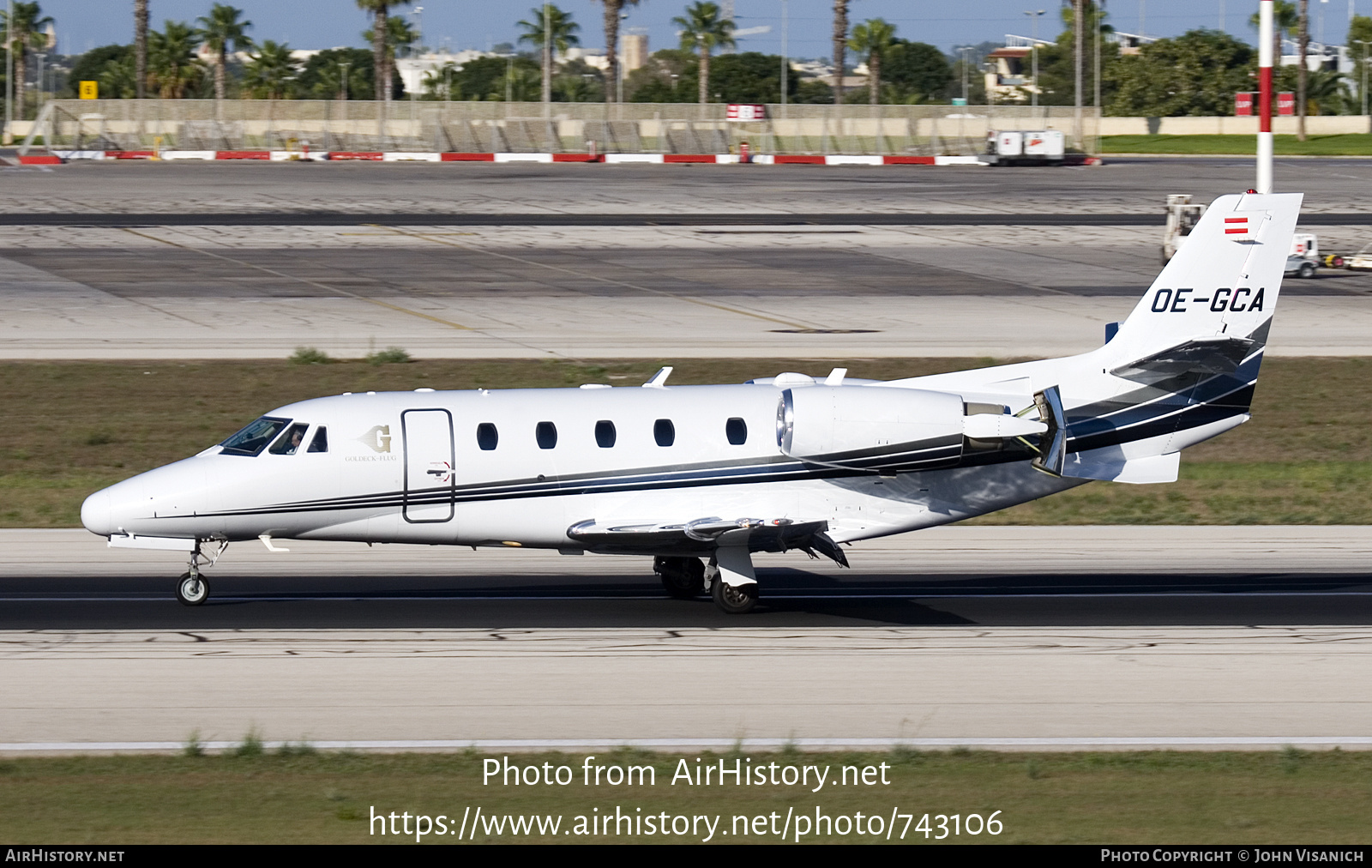 Aircraft Photo of OE-GCA | Cessna 560XL Citation Excel | Goldeck-Flug | AirHistory.net #743106