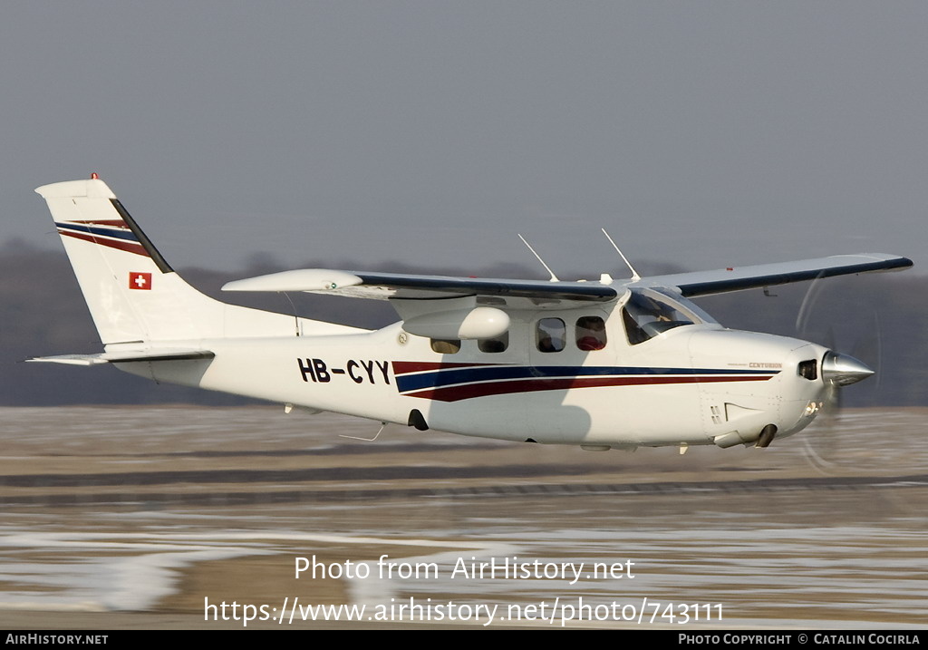 Aircraft Photo of HB-CYY | Cessna P210N Pressurized Centurion II | AirHistory.net #743111