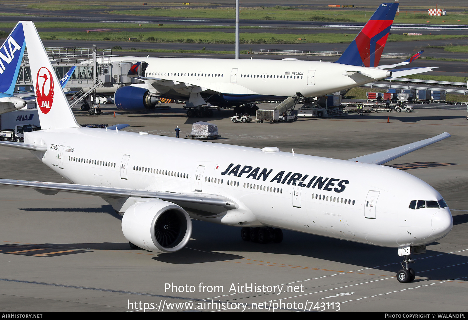 Aircraft Photo of JA740J | Boeing 777-346/ER | Japan Airlines - JAL | AirHistory.net #743113