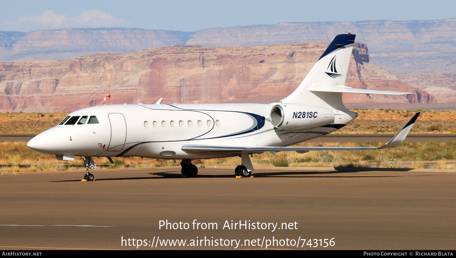 Aircraft Photo of N281SC | Dassault Falcon 2000 | AirHistory.net #743156