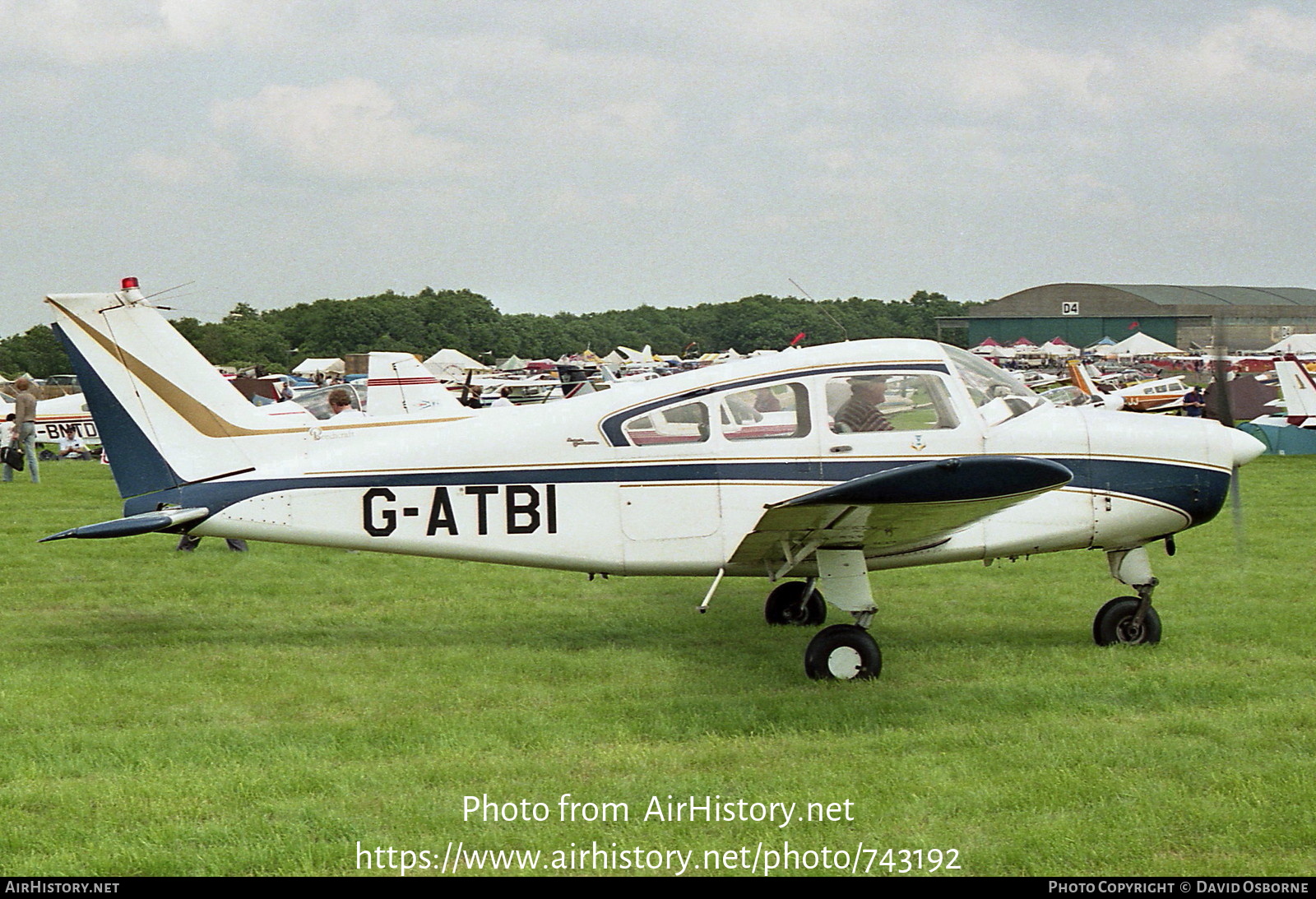 Aircraft Photo of G-ATBI | Beech A23 Musketeer II | AirHistory.net #743192