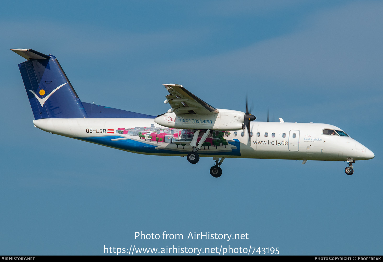 Aircraft Photo of OE-LSB | Bombardier DHC-8-314Q Dash 8 | InterSky | AirHistory.net #743195