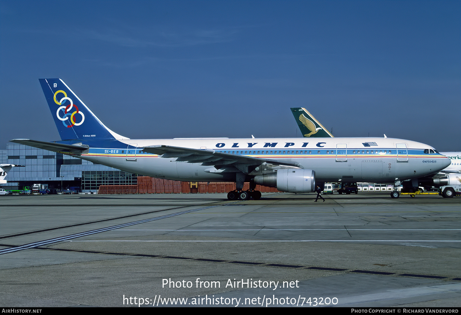 Aircraft Photo of SX-BEB | Airbus A300B4-103 | Olympic | AirHistory.net #743200