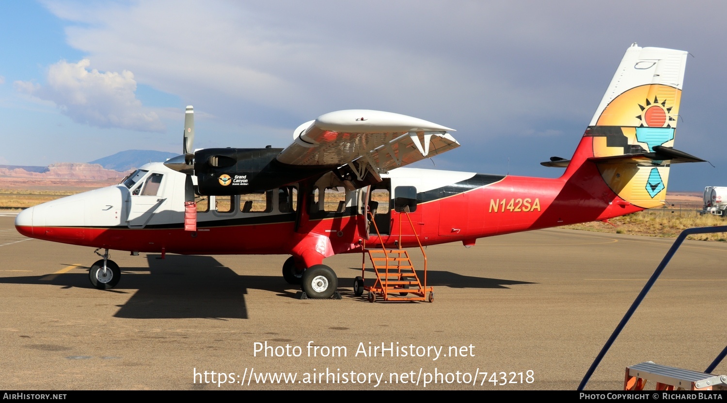 Aircraft Photo of N142SA | De Havilland Canada DHC-6-300 VistaLiner | Grand Canyon Scenic Airlines | AirHistory.net #743218