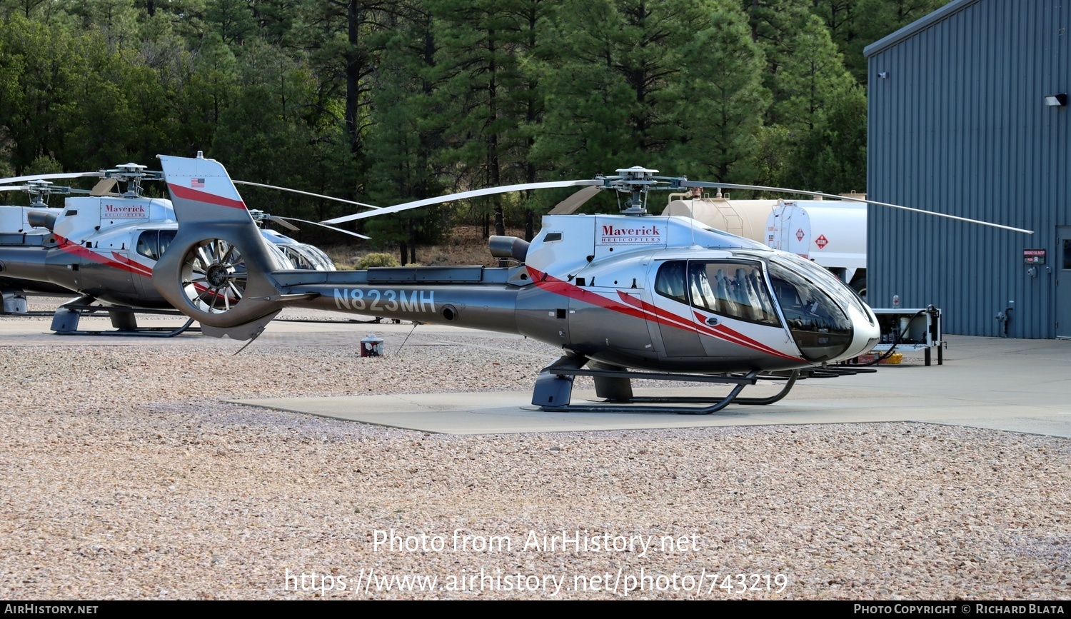 Aircraft Photo of N823MH | Eurocopter EC-130B-4 | Maverick Helicopters | AirHistory.net #743219