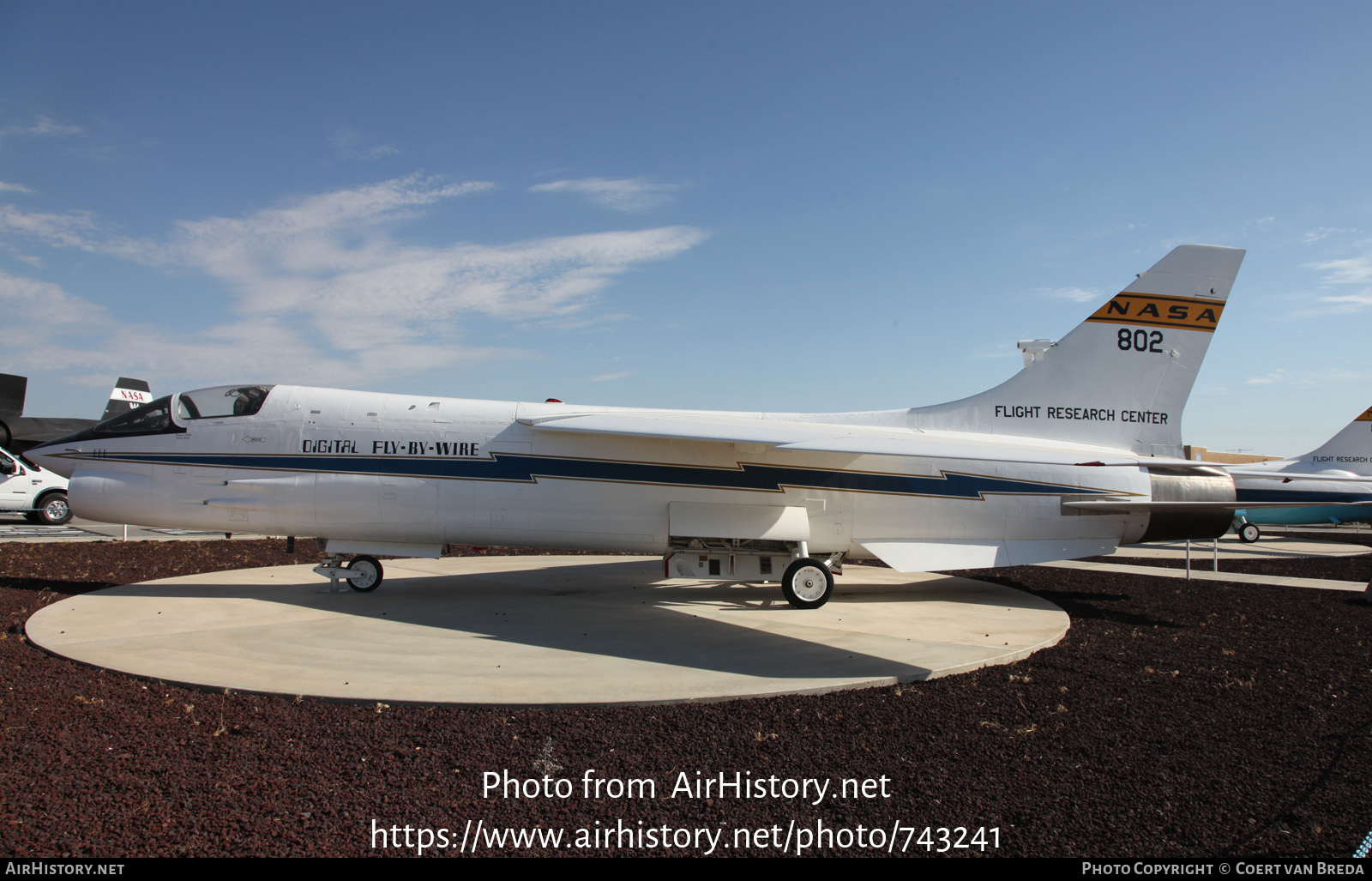 Aircraft Photo of N802NA | Vought F-8C Crusader | NASA - National Aeronautics and Space Administration | AirHistory.net #743241