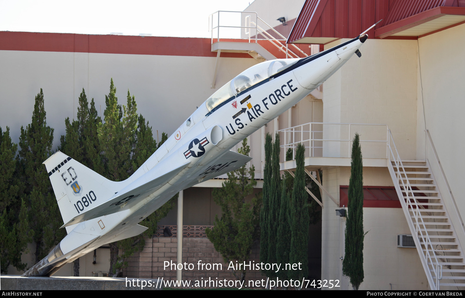 Aircraft Photo of 61-0810 | Northrop T-38A Talon | USA - Air Force | AirHistory.net #743252