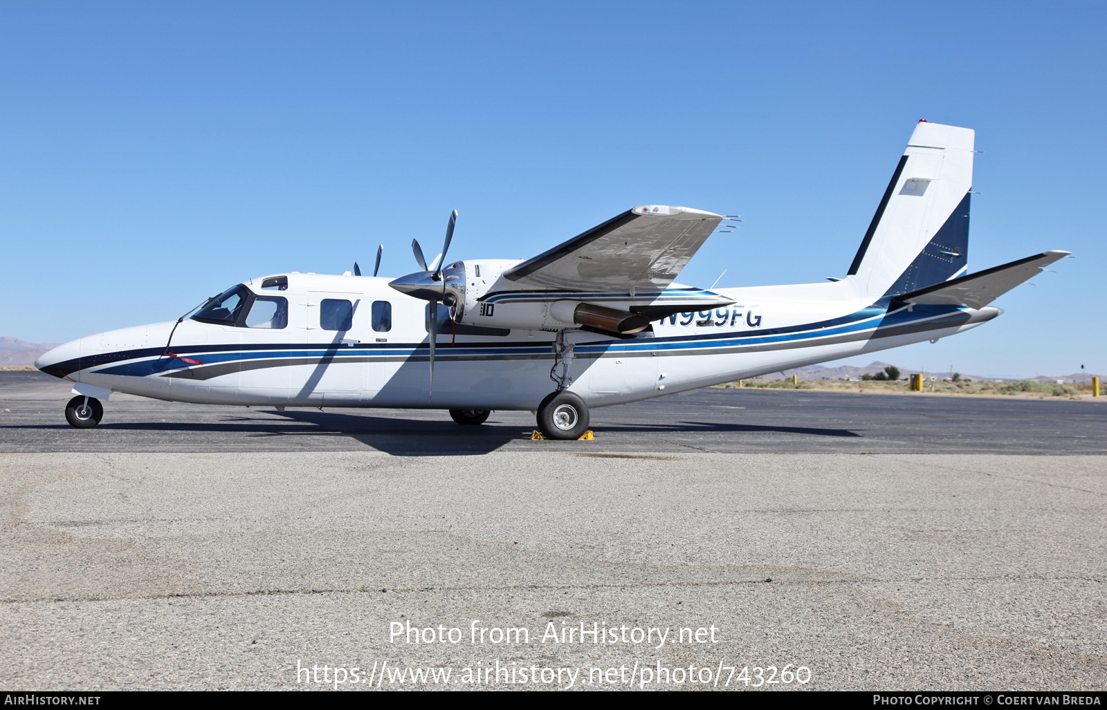 Aircraft Photo of N999FG | Aero Commander 690B Turbo Commander | AirHistory.net #743260