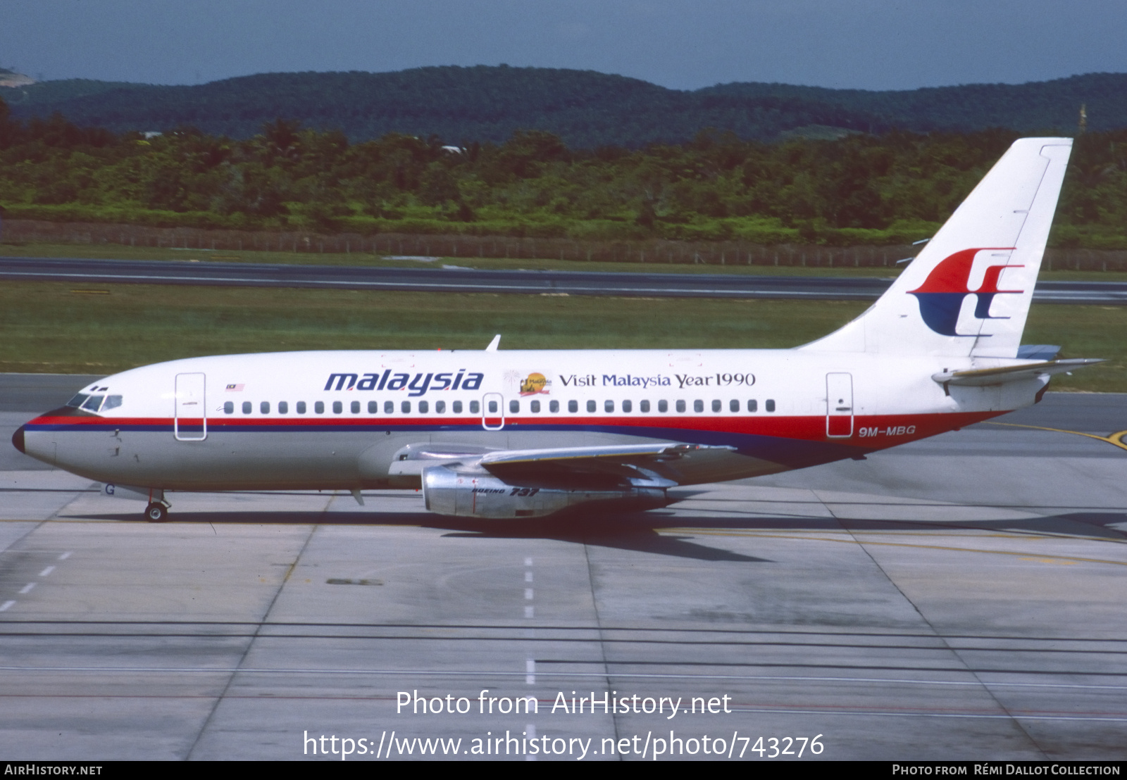 Aircraft Photo of 9M-MBG | Boeing 737-2H6/Adv | Malaysia Airlines | AirHistory.net #743276