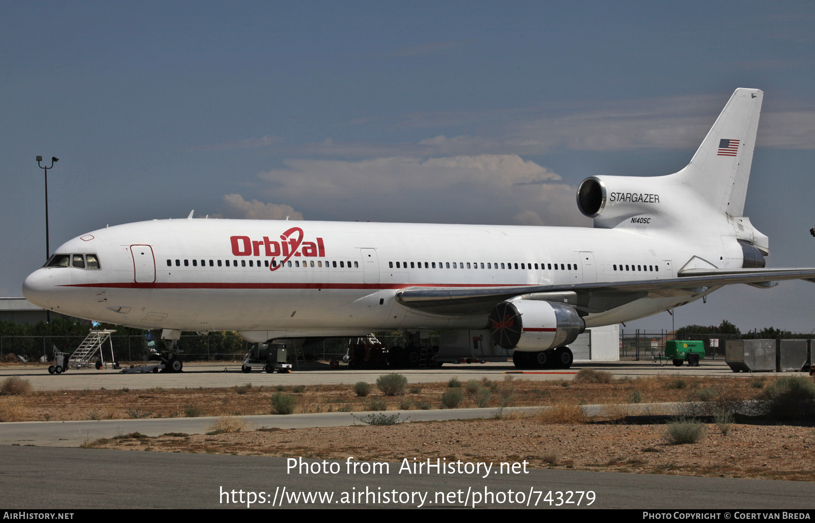 Aircraft Photo of N140SC | Lockheed L-1011-385-1-15 TriStar 100 | Orbital Sciences | AirHistory.net #743279