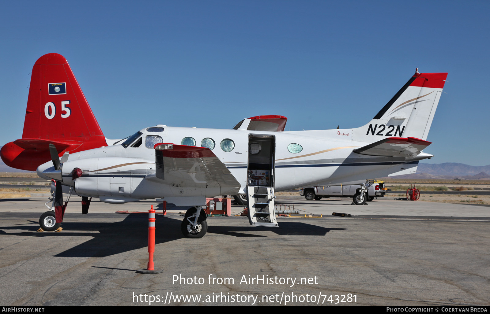 Aircraft Photo of N22N | Beech E90 King Air | AirHistory.net #743281