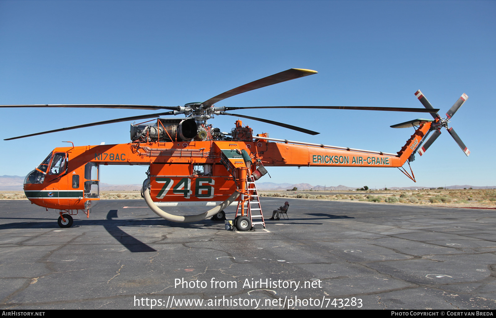 Aircraft Photo of N178AC | Sikorsky S-64E Skycrane | Erickson Air-Crane | AirHistory.net #743283