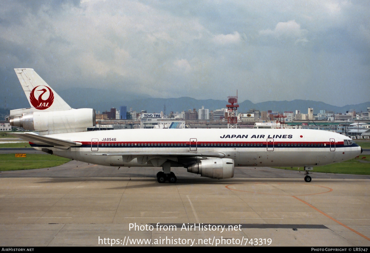 Aircraft Photo of JA8546 | McDonnell Douglas DC-10-40 | Japan Air Lines - JAL | AirHistory.net #743319