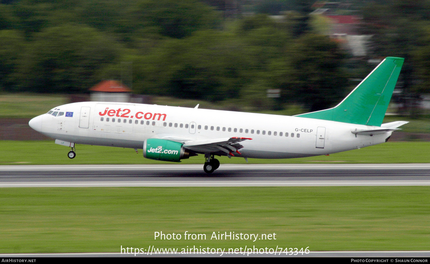 Aircraft Photo of G-CELP | Boeing 737-330(QC) | Jet2 | AirHistory.net #743346