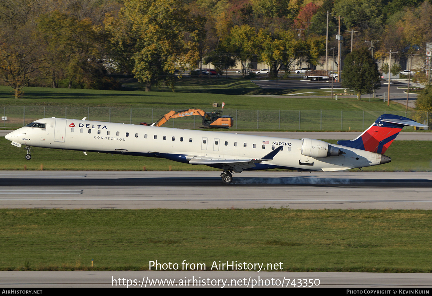 Aircraft Photo of N307PQ | Bombardier CRJ-900LR (CL-600-2D24) | Delta Connection | AirHistory.net #743350