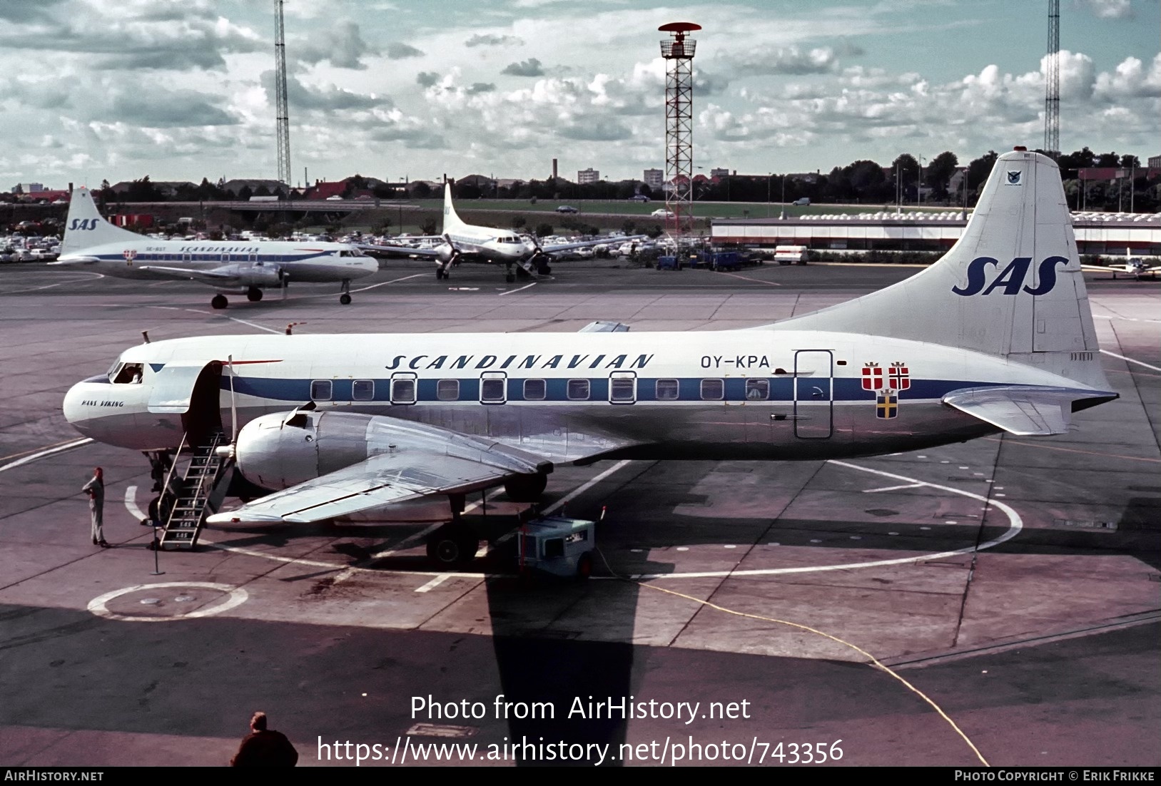 Aircraft Photo of OY-KPA | Convair 440-75 Metropolitan | Scandinavian Airlines - SAS | AirHistory.net #743356