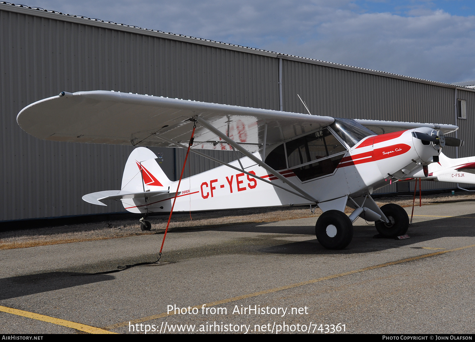 Aircraft Photo of CF-YES | Piper PA-18-150 Super Cub | AirHistory.net #743361