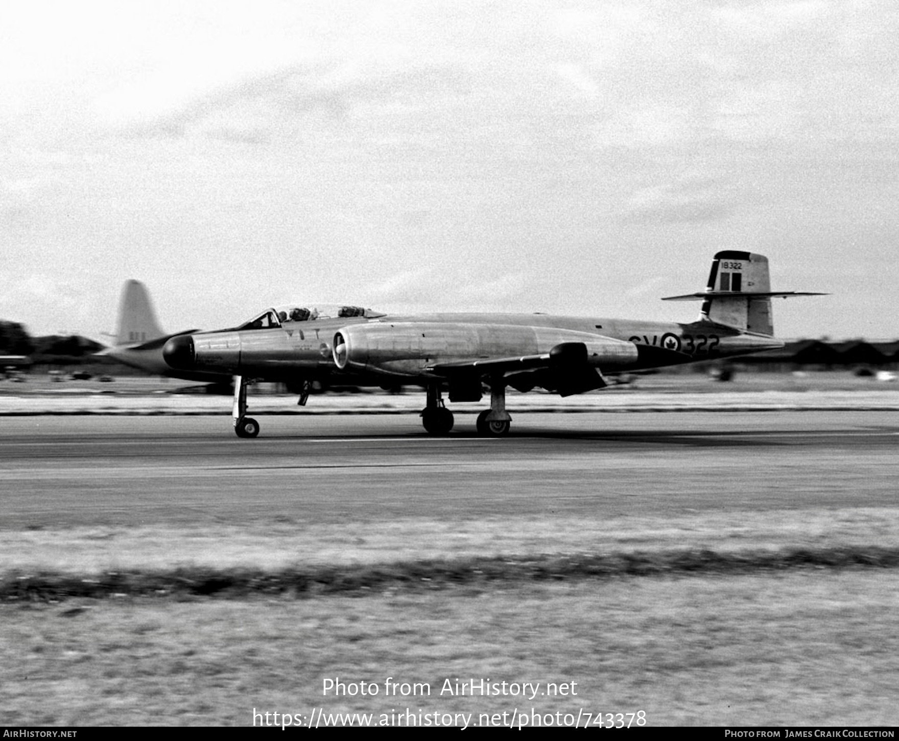 Aircraft Photo of 18322 | Avro Canada CF-100 Canuck Mk.4B | Canada - Air Force | AirHistory.net #743378