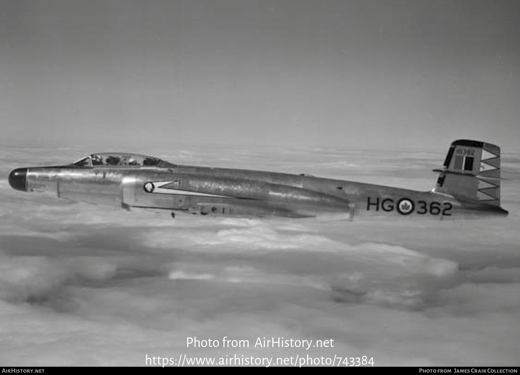 Aircraft Photo of 18362 | Avro Canada CF-100 Canuck Mk.4B | Canada - Air Force | AirHistory.net #743384