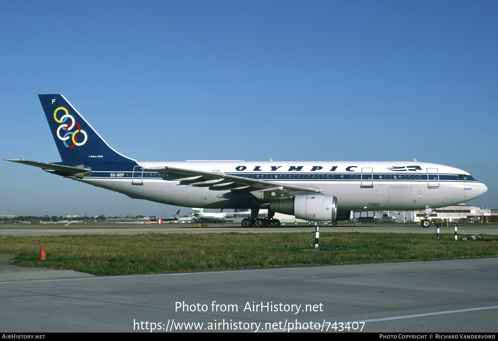 Aircraft Photo of SX-BEF | Airbus A300B4-103 | Olympic | AirHistory.net #743407