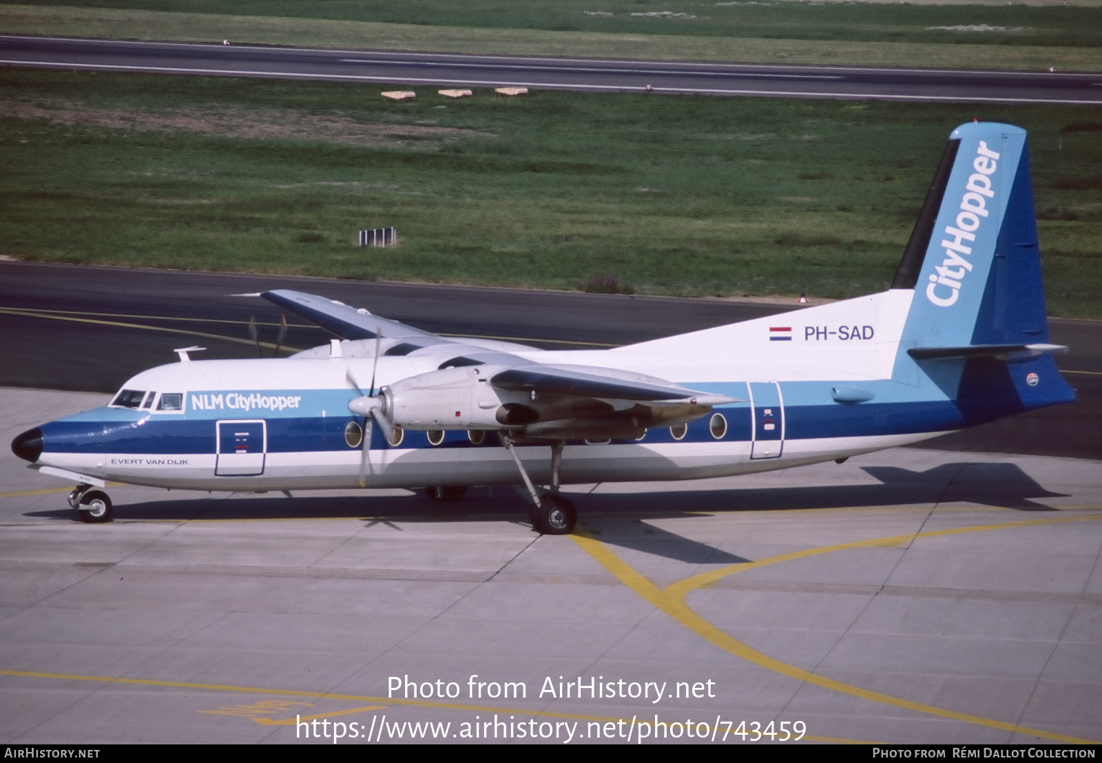 Aircraft Photo of PH-SAD | Fokker F27-200 Friendship | NLM Cityhopper | AirHistory.net #743459