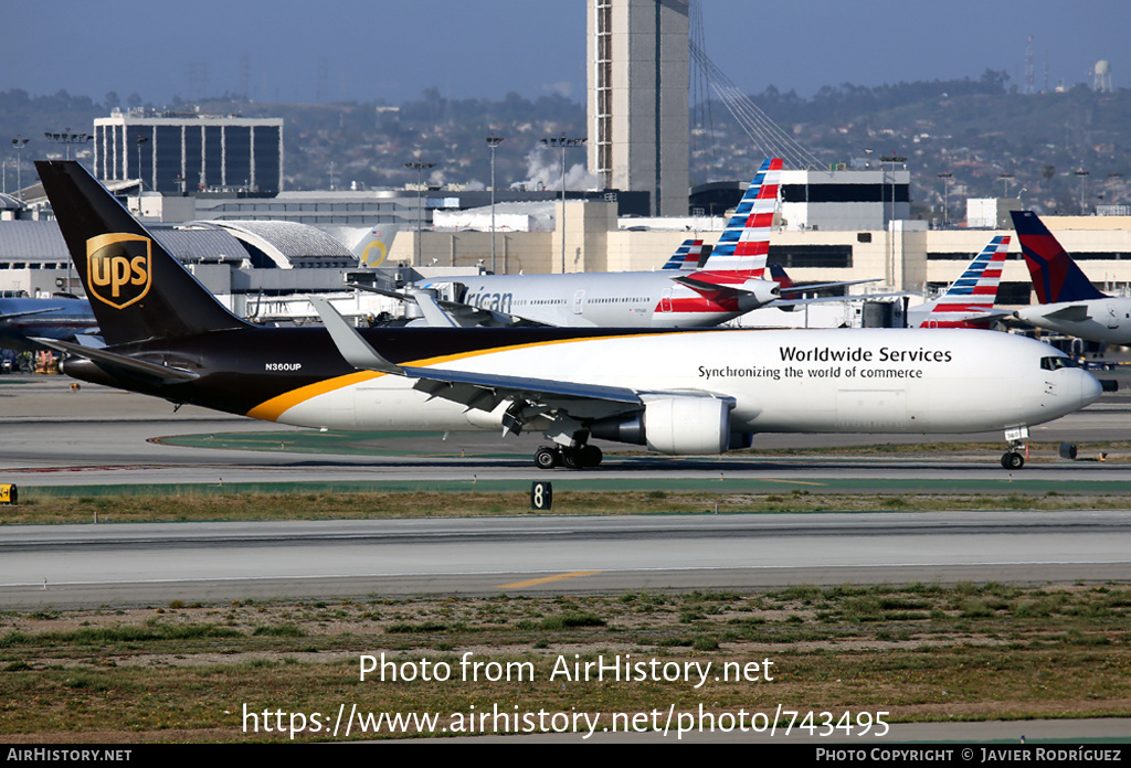 Aircraft Photo of N360UP | Boeing 767-34AF/ER | United Parcel Service - UPS | AirHistory.net #743495