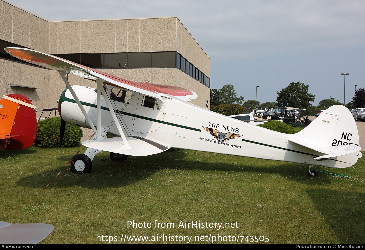 Aircraft Photo of N20953 / NC20953 | Waco ARE | The News - New York's Picture Newspaper | AirHistory.net #743505