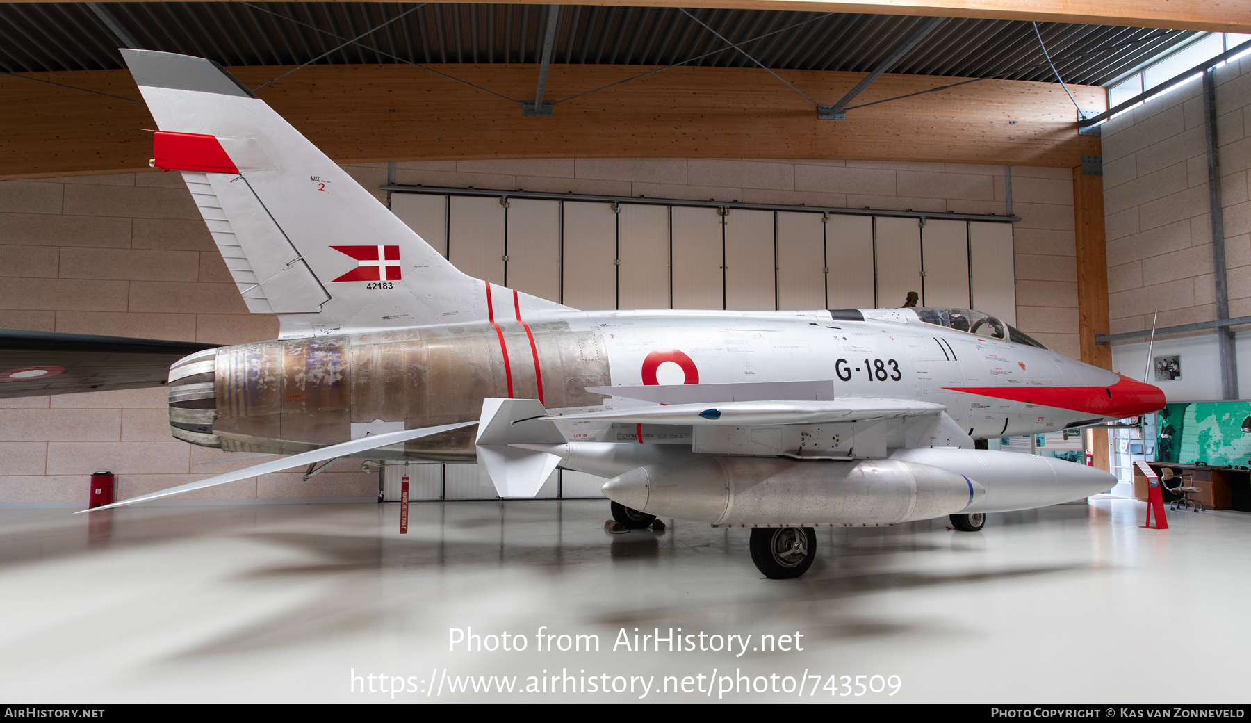 Aircraft Photo of G-183 | North American F-100D Super Sabre | Denmark - Air Force | AirHistory.net #743509