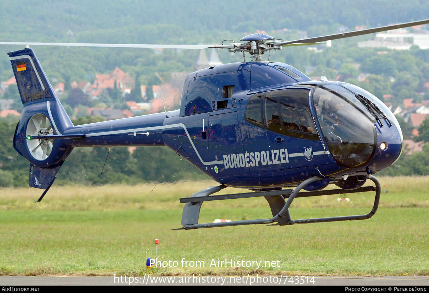 Aircraft Photo of D-HSHC | Eurocopter EC-120B Colibri | Bundespolizei | AirHistory.net #743514