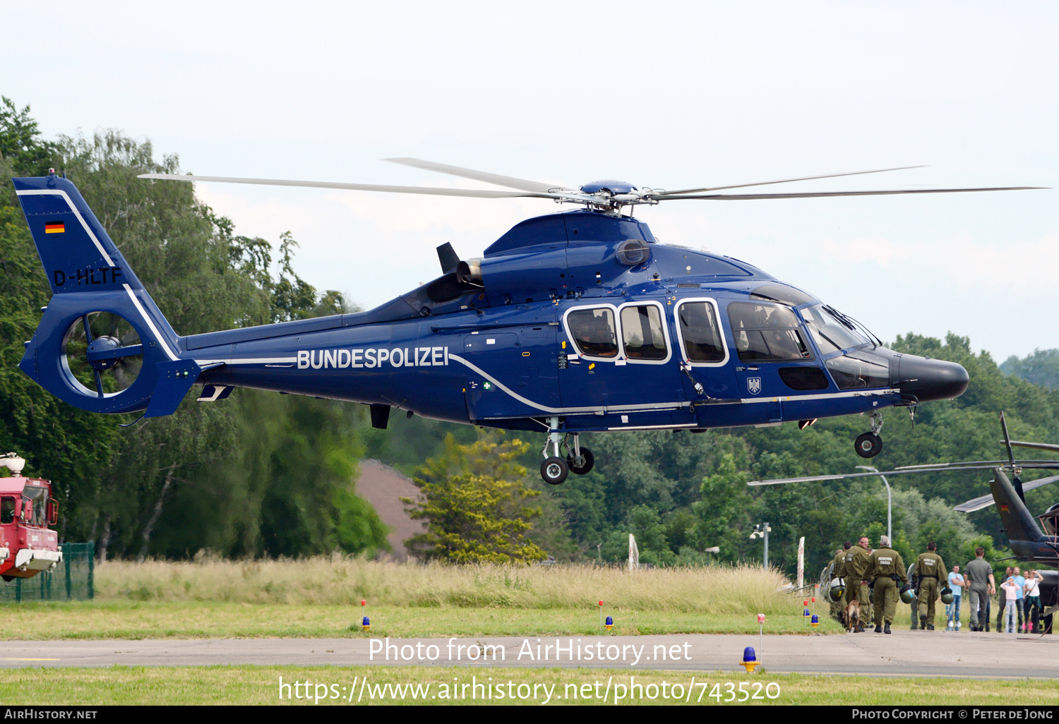 Aircraft Photo of D-HLTF | Eurocopter EC-155B | Bundespolizei | AirHistory.net #743520