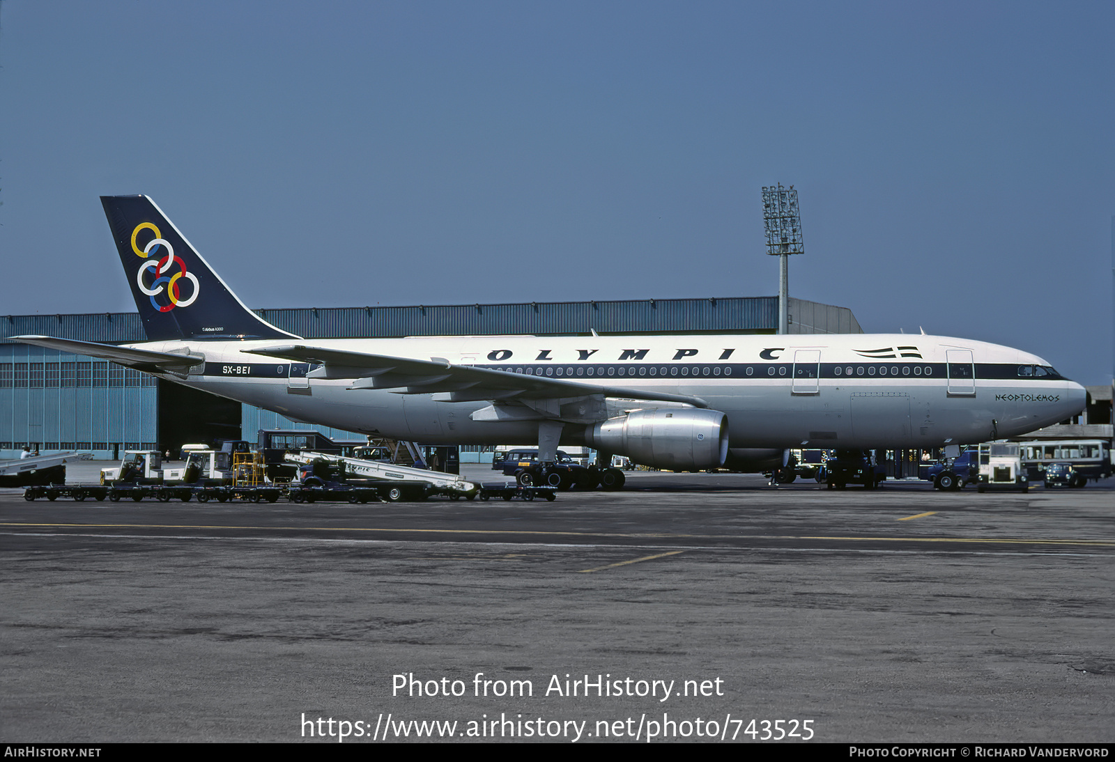 Aircraft Photo of SX-BEI | Airbus A300B4-103 | Olympic | AirHistory.net #743525