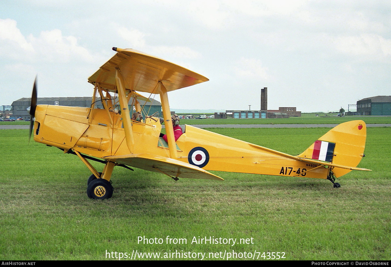 Aircraft Photo of G-BPHR / N48DH / A17-48 | De Havilland D.H. 82A Tiger Moth | Australia - Air Force | AirHistory.net #743552