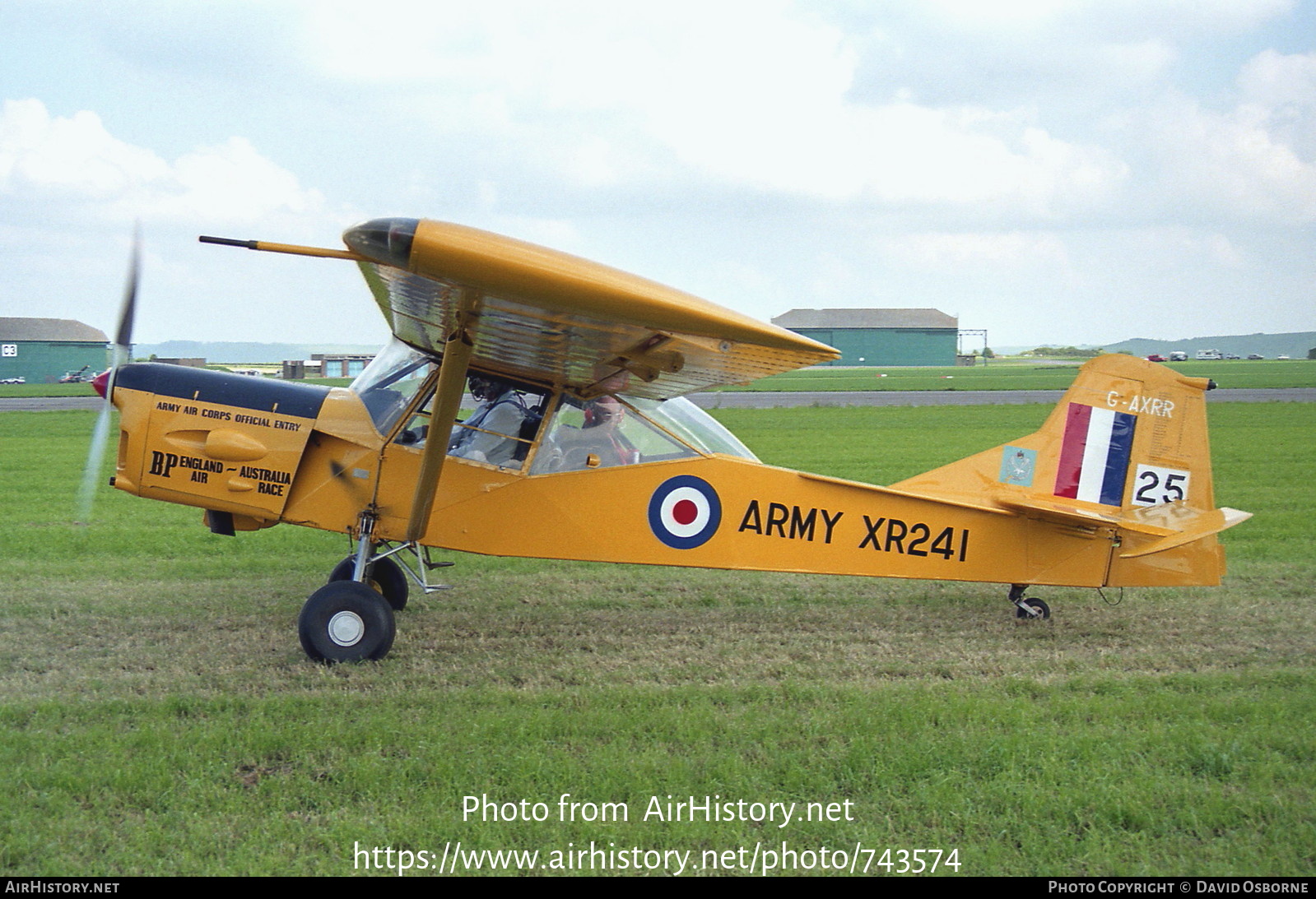 Aircraft Photo of G-AXRR / XR241 | Auster B-5 Auster AOP9 | UK - Army | AirHistory.net #743574