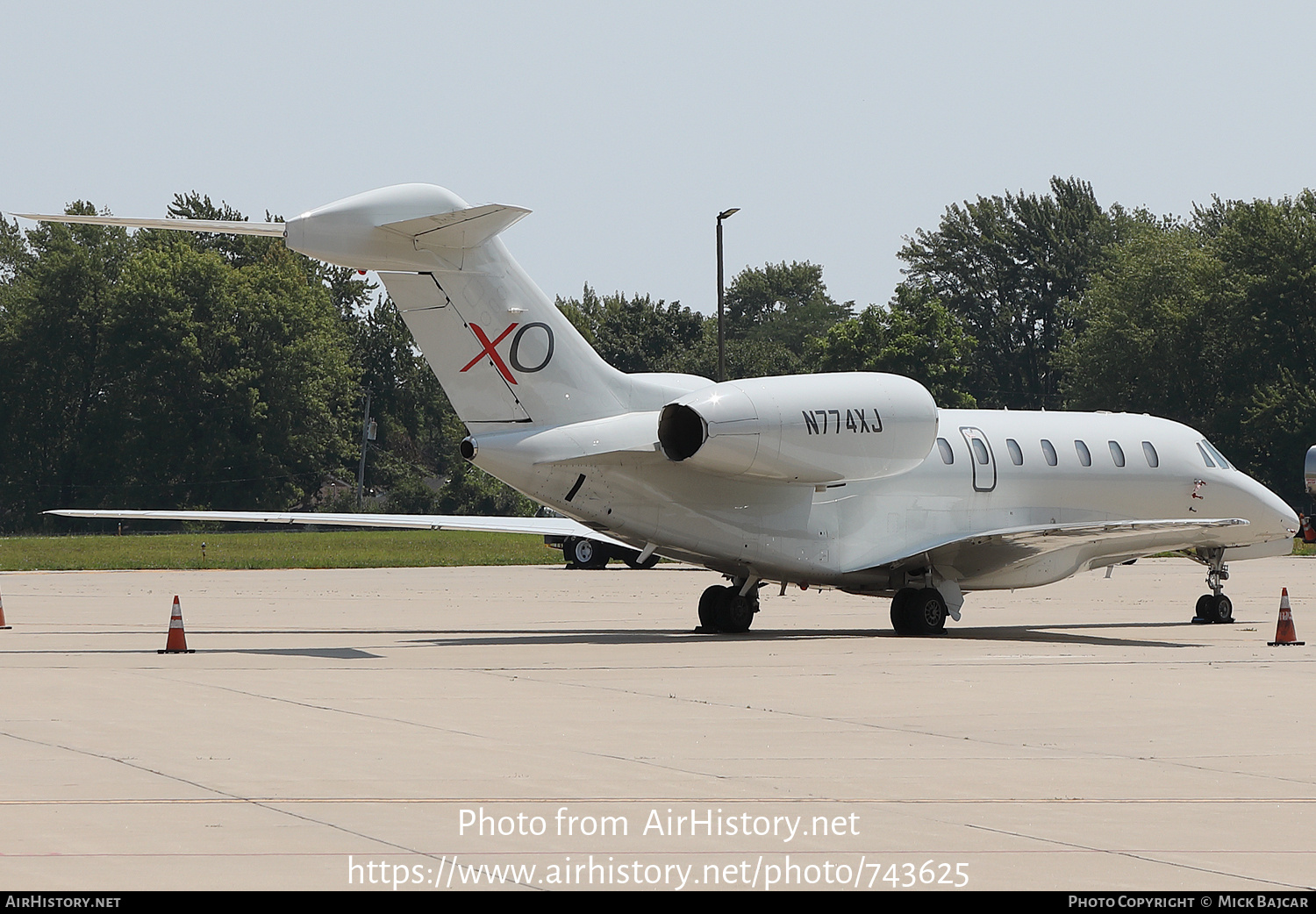 Aircraft Photo of N774XJ | Cessna 750 Citation X | XOJet | AirHistory.net #743625