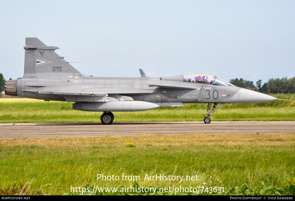 Aircraft Photo of 30 | Saab JAS 39C Gripen | Hungary - Air Force | AirHistory.net #743631