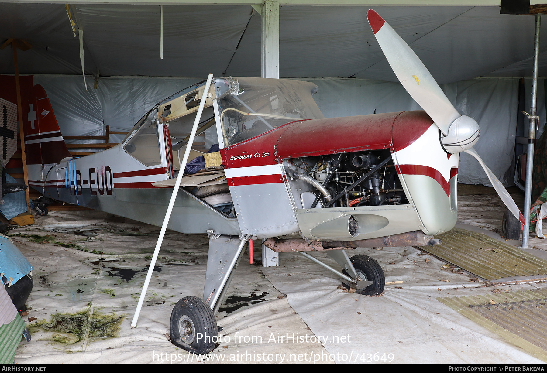 Aircraft Photo of HB-EUD | Beagle A-61 Terrier 2 | AirHistory.net #743649